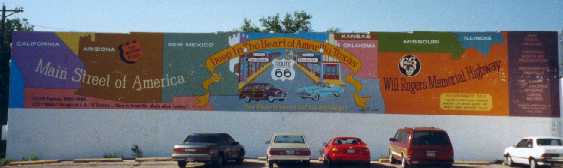 Peinture murale à Amarillo