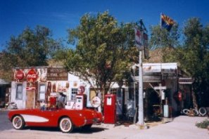 Old 66 Visitor Center d'Hackberry